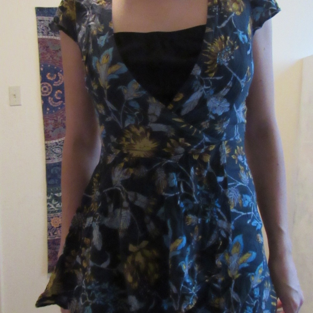 KIMCHI BLUE Floral Romper